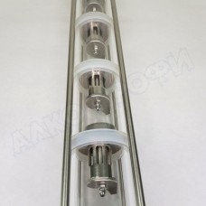 Колпачковая колонна (флейта) 1,5" нержавеющая 6 этажей