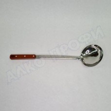 Половник с деревянной ручкой 47см