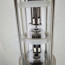 Колпачковая колонна (флейта) 3" нержавеющая 3 этажа