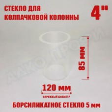 Стекло для флейты или диоптра 4" 120х85мм