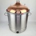 Куб перегонный ЛЮКС 50л с медной крышкой 2"